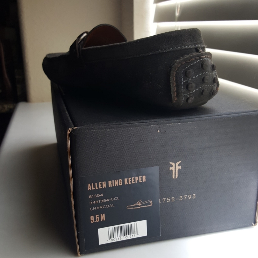 Men's Frye indoor/outdoor charcoal shoes